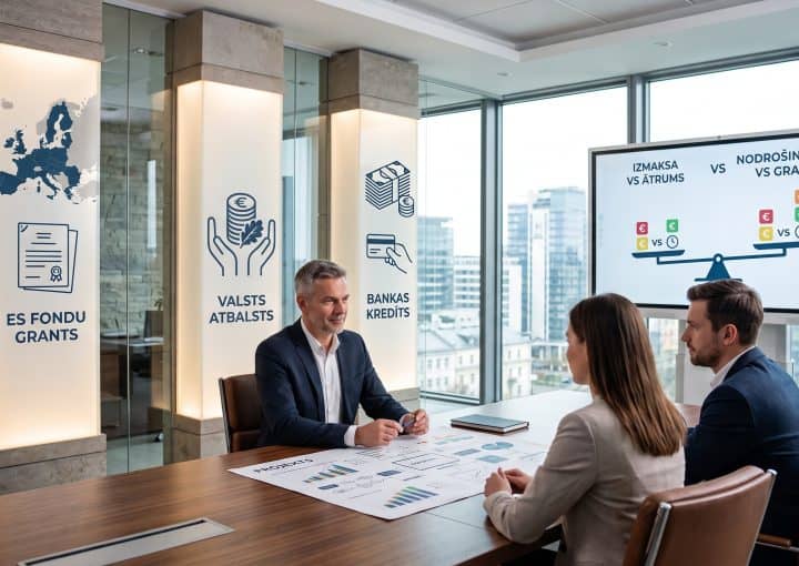 Biznesa Kods piesaista komplicētu darījumu finansējumu, apvienojot dažādus finansējuma avotus.