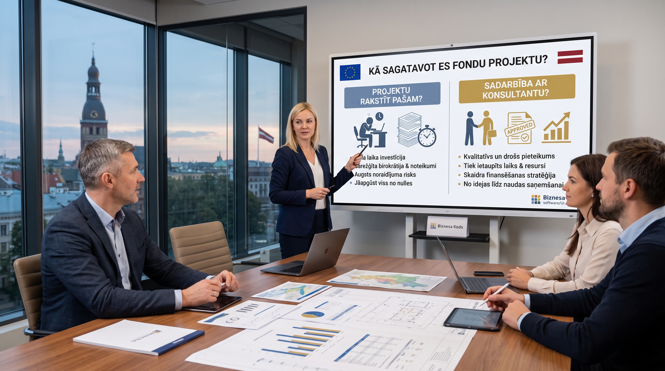 ES fondu projektu rakstīt pašam vai uzticēt konsultantam